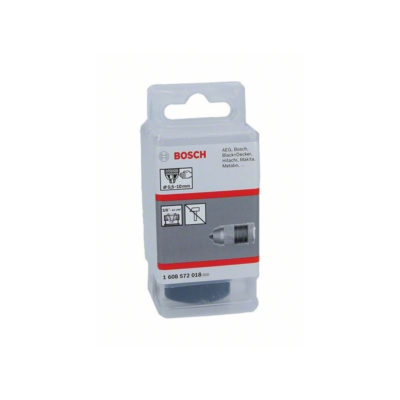Bosch EXPERT Schnellspannbohrfutter, 0,5-10 mm, 3/8" - 24 #1608572018