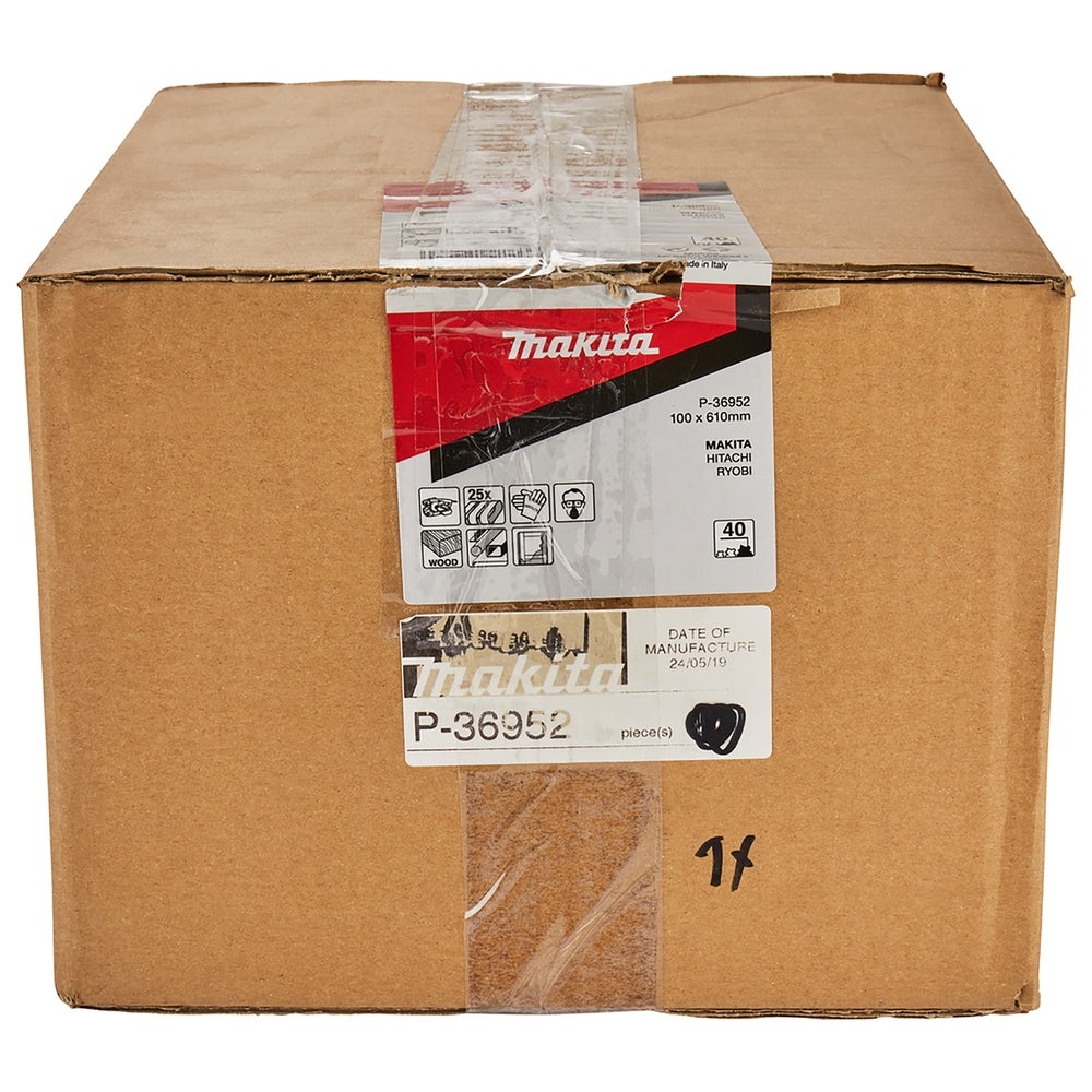 Makita Schleifband 100 x 610 mm/K40/25 Stk. #P-36952