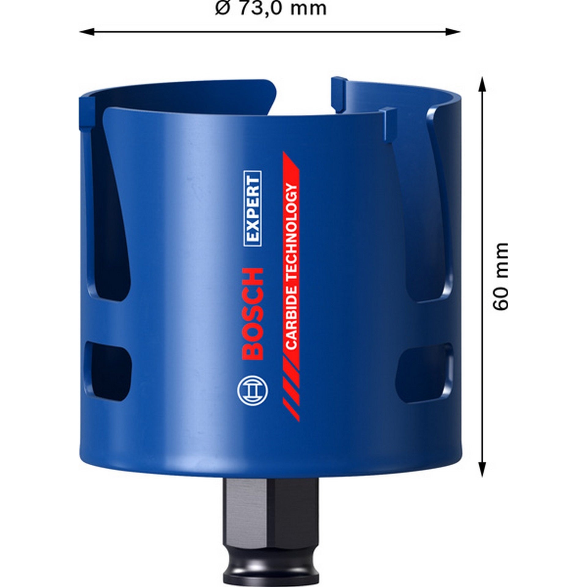 Bosch EXPERT Construction Material Lochsäge, 73x60 mm #2608900472