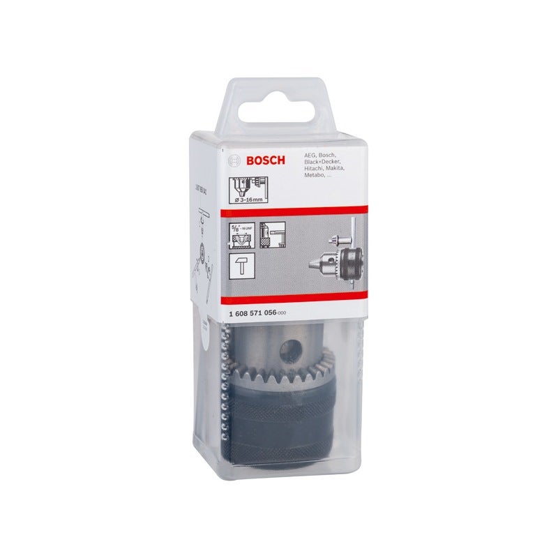 Bosch Spannfutter mit Passfeder, 5/8"-16, 3-16 mm #1608571056