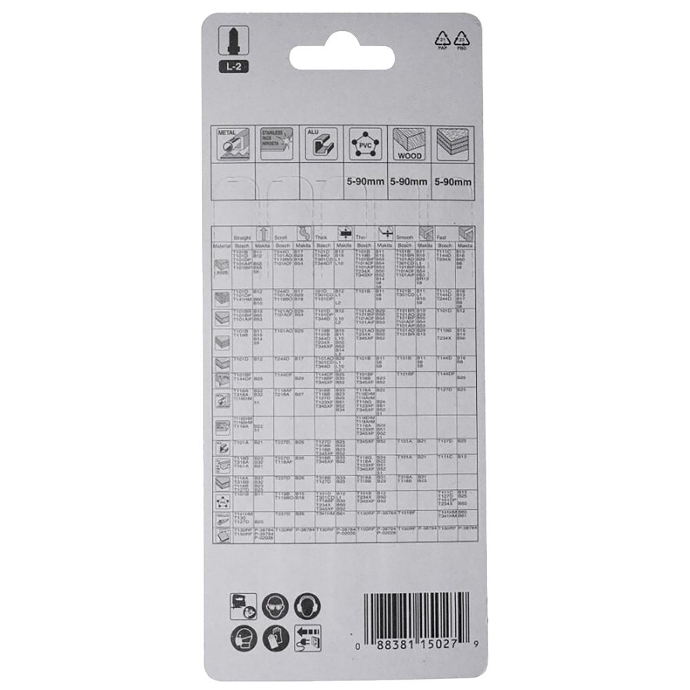Makita Stichsägeblatt für Holz Schnelle Schnitte #A-86309