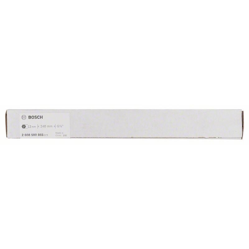 Bosch Adapter für Diamantbohrkronen, Maschinenseite 6-Kant,Kronenseite G 1/2Zoll,240mm #2608580865
