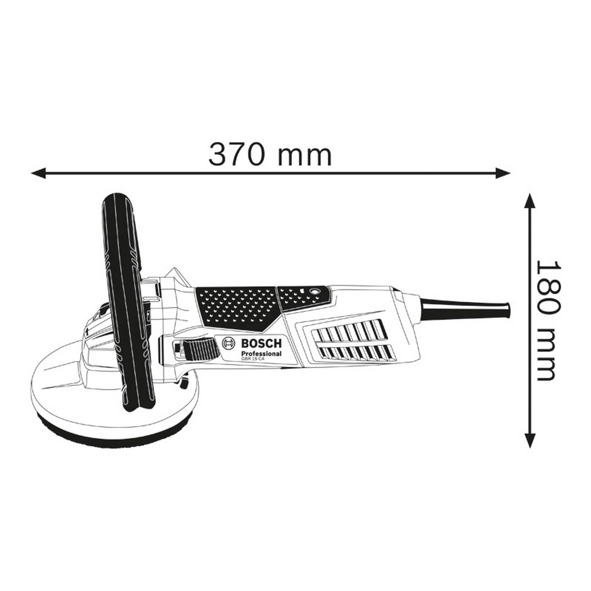 Bosch Betonschleifer GBR 15 CA #0601776000