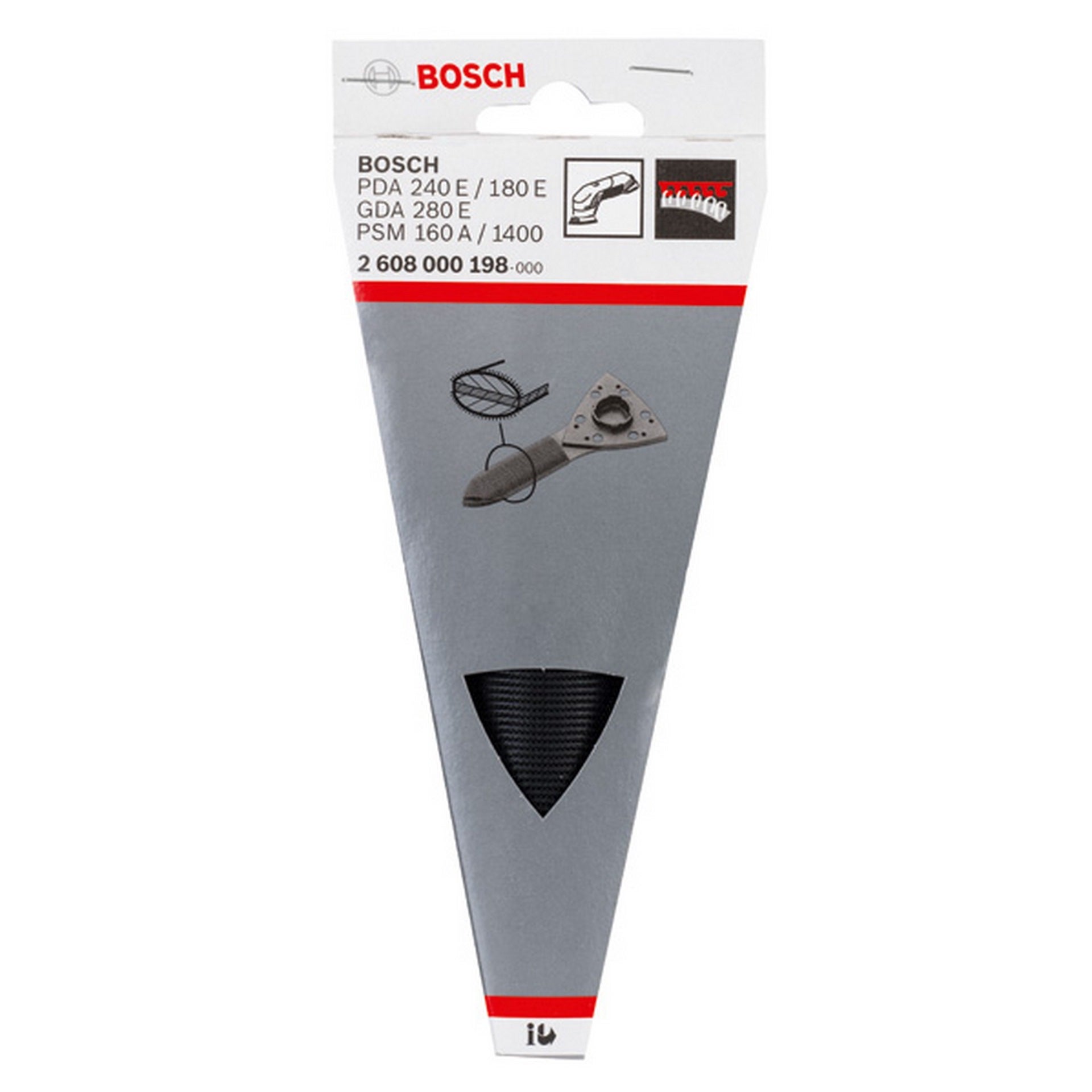 Bosch Schleiffinger oval #2608000198