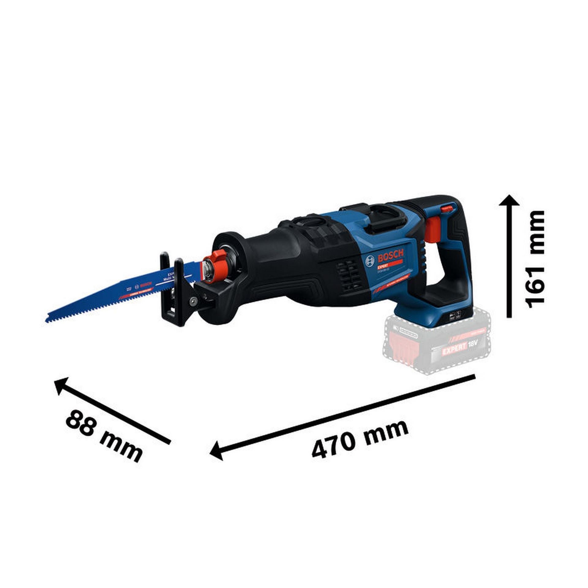 Bosch Akku-Säbelsäge EXSA18V-32 #06016C4101