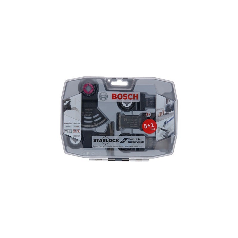 Bosch 6-tlg. Starlock Set für Elektriker und Trockenbauer #2608664622