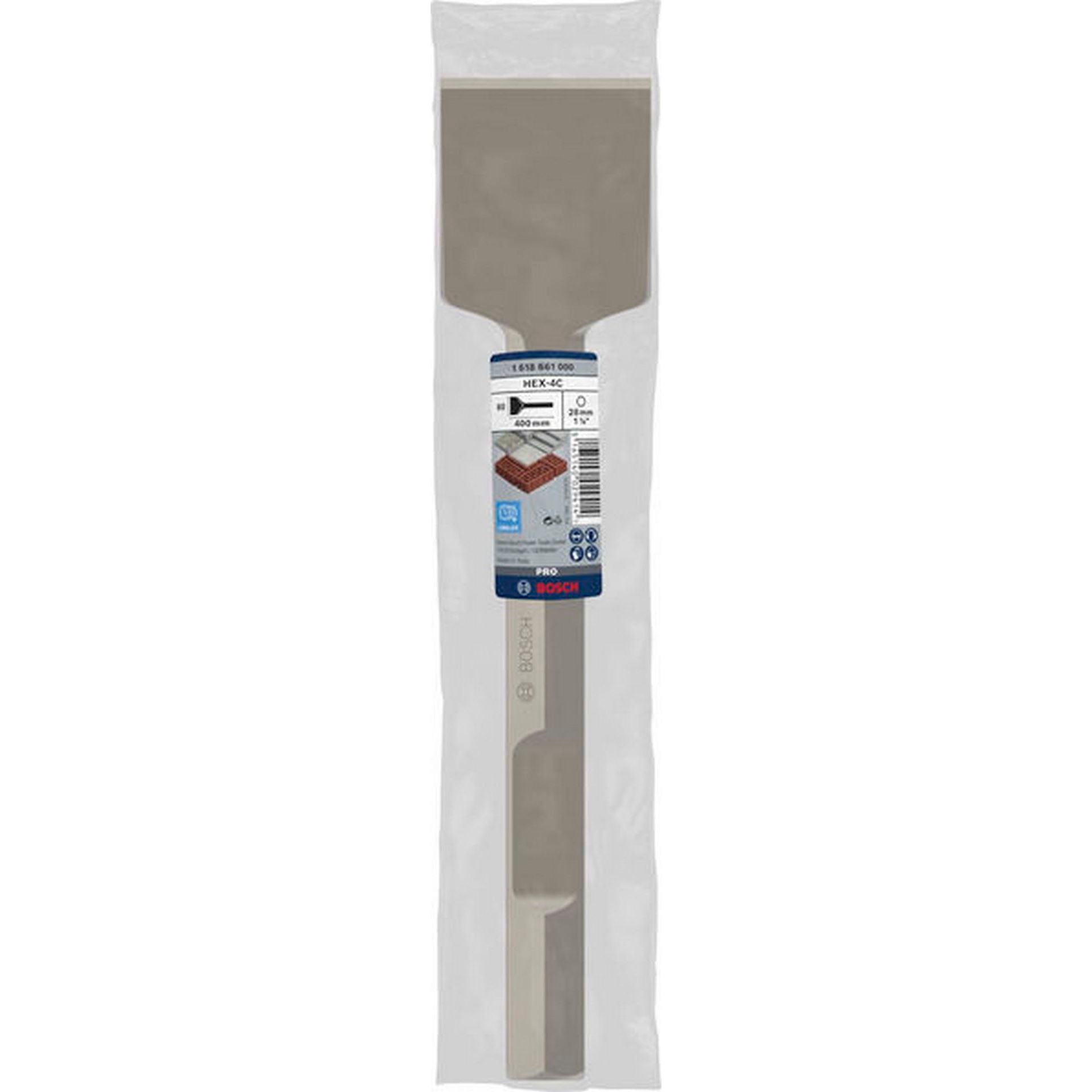 Bosch PRO HEX 28-4C Spatmeißel, 80 x 400 mm #1618661000