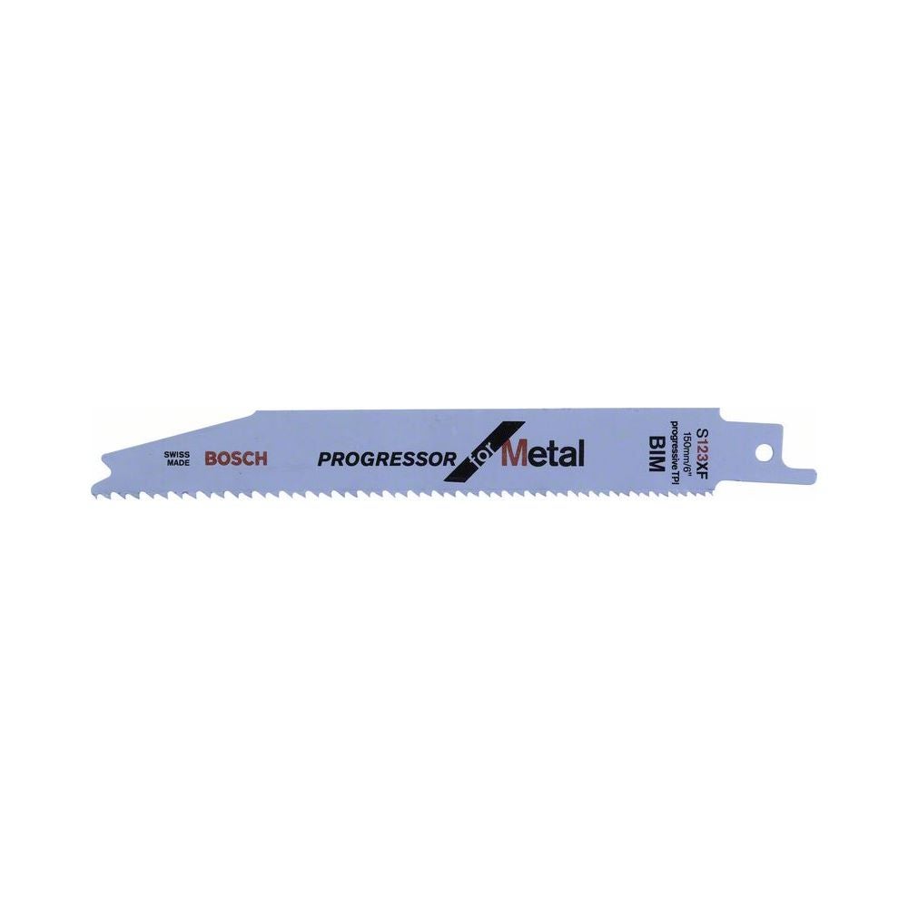 Bosch Säbelsägeblatt S 123 XF, Progressor for Metal, 2er-Pack #2608654401