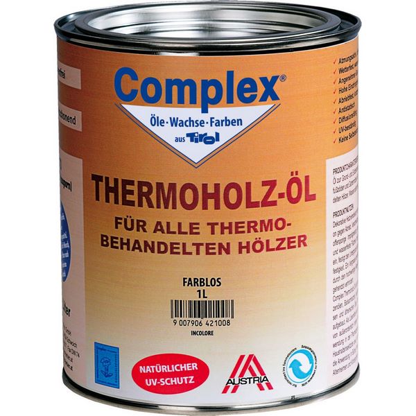 COMPLEX THERMOHOLZ-ÖL - 5 Liter Dose - Farblos