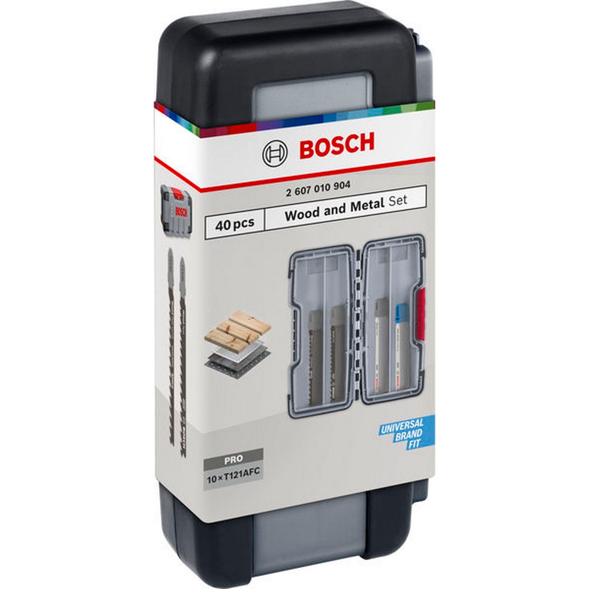 Bosch Wood and Metal Stichsägeblatt-Set, 40-tlg. #2607010904