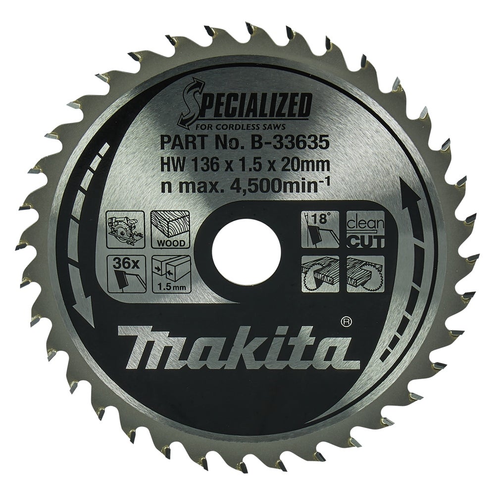 Makita HM-Kreissägeblatt TCT Spezial #B-33635