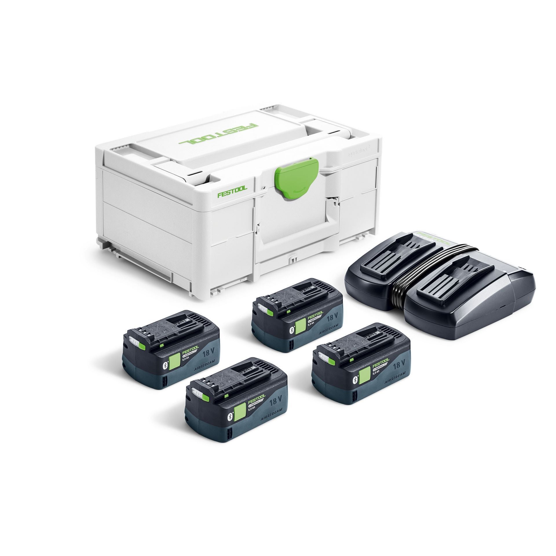 Festool Energie-Set SYS 18V 4xHP5,0/TCL6DUO #578681