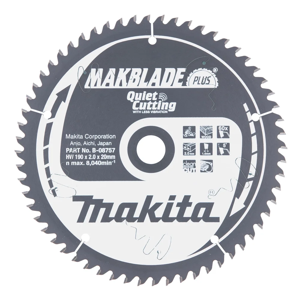 Makita Kreissägeblatt, MAKBLADE PLUS #B-08757