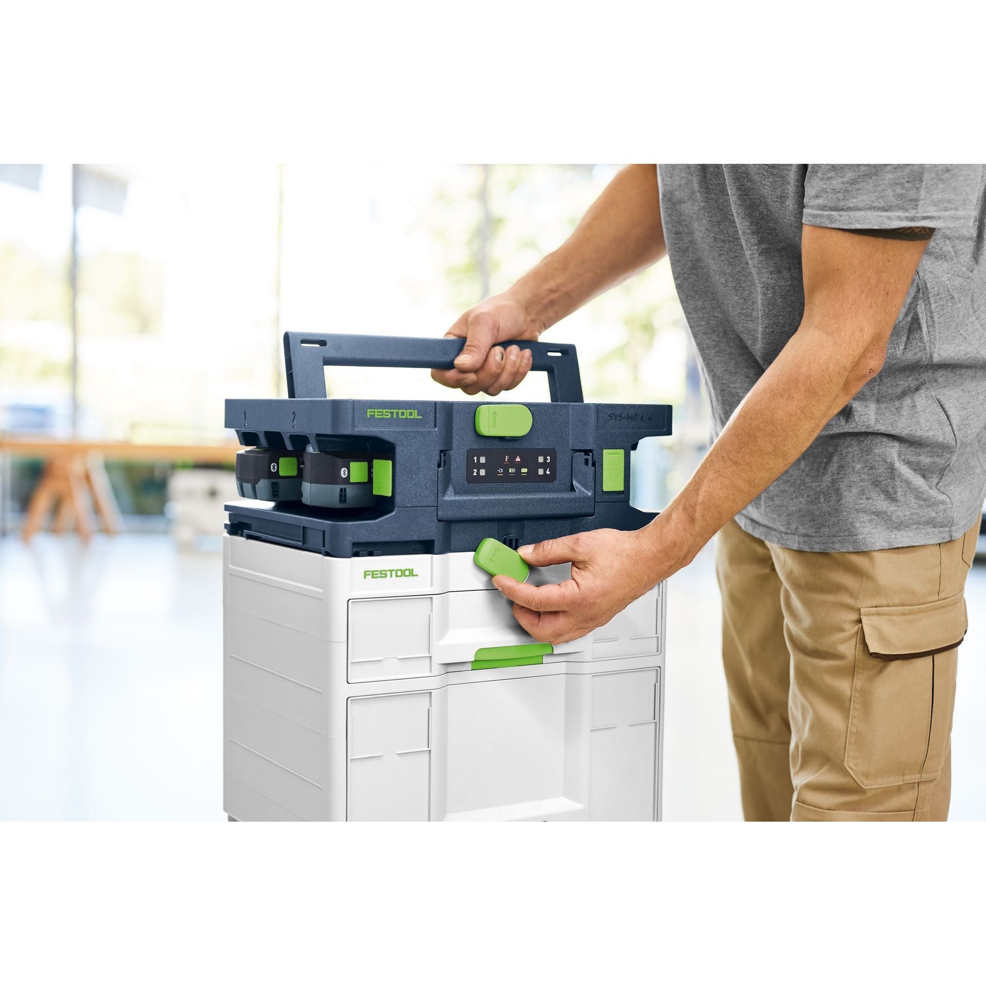 Festool Schnellladegerät SYS-MC 6/4 #578489