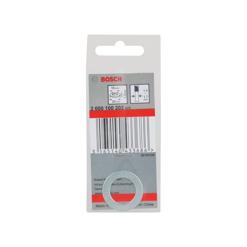 Bosch Reduzierring für PRO Kreissägeblatt, 25 x 1,2 x 16 mm #2600100202