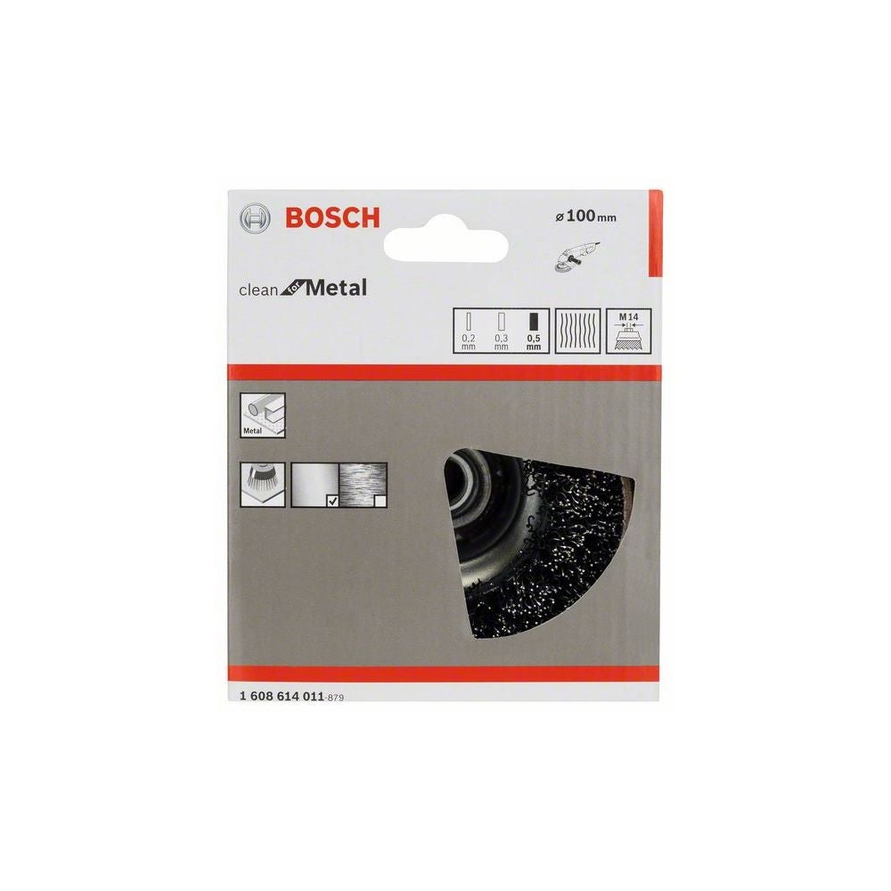 Bosch PRO Metal clean Topfbürste, 100 x 0,5 mm, Gewinde #1608614011