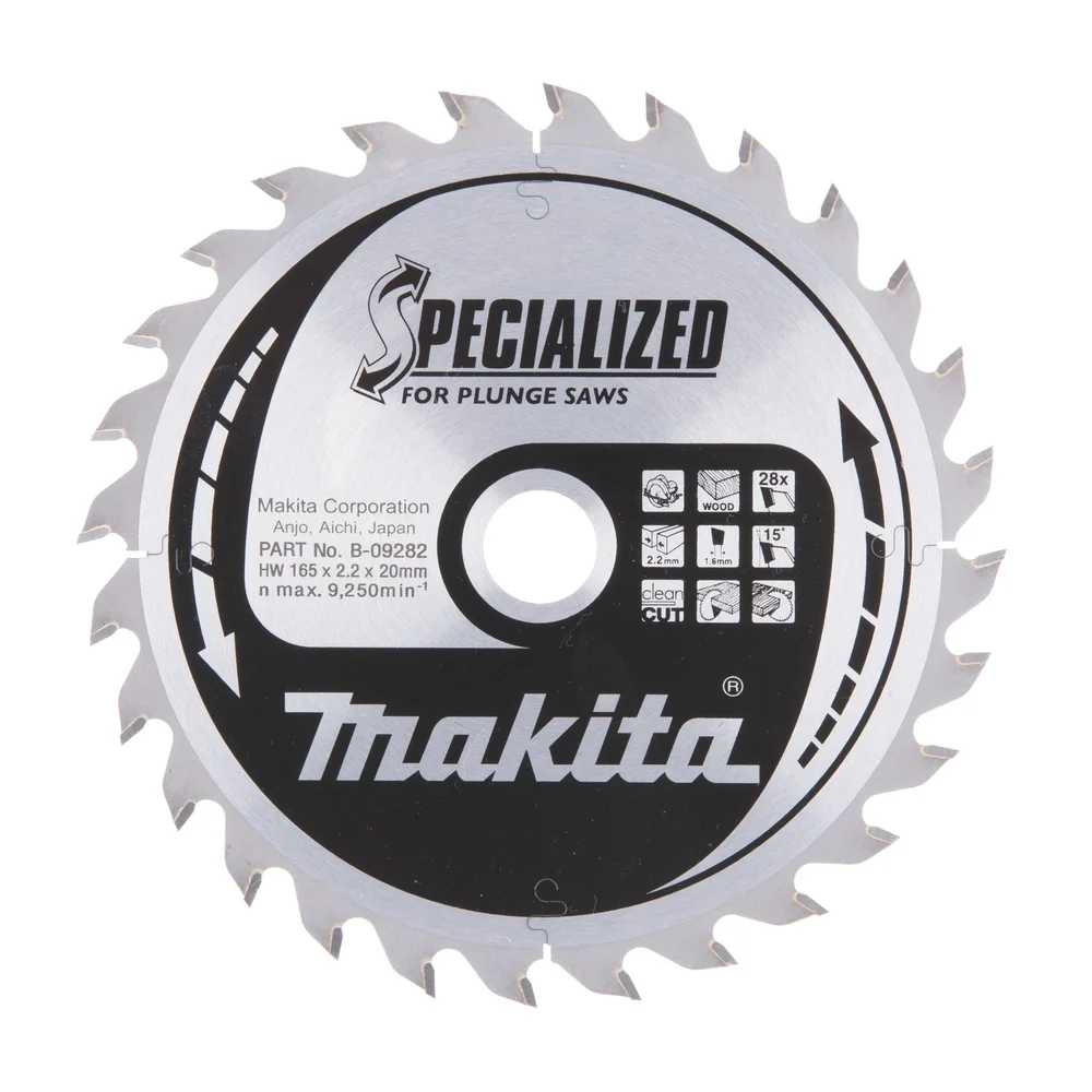 Makita Kreissägeblatt, Spezial für Tauchsägen #B-09282