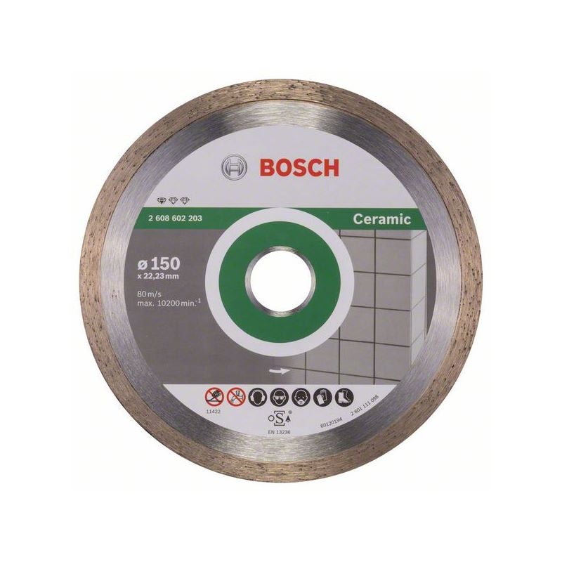 Bosch Ceramic Trennscheibe, 150 x 7 mm, Bohrung 22,23 mm #2608602203