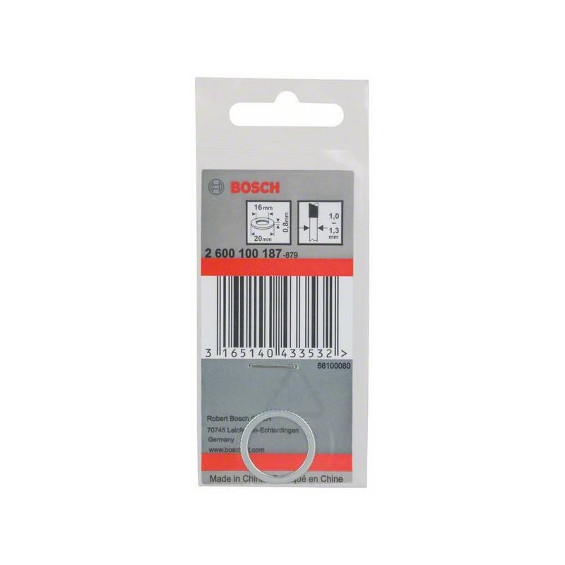 Bosch Reduzierring für PRO Kreissägeblatt, 20 x 0,8 x 16 mm #2600100187
