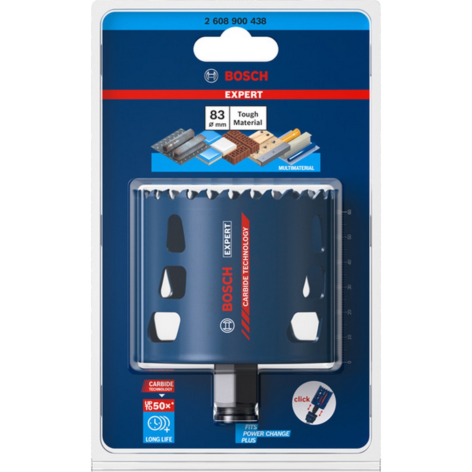Bosch EXPERT Multi Material Lochsäge, 83x60 mm #2608900438