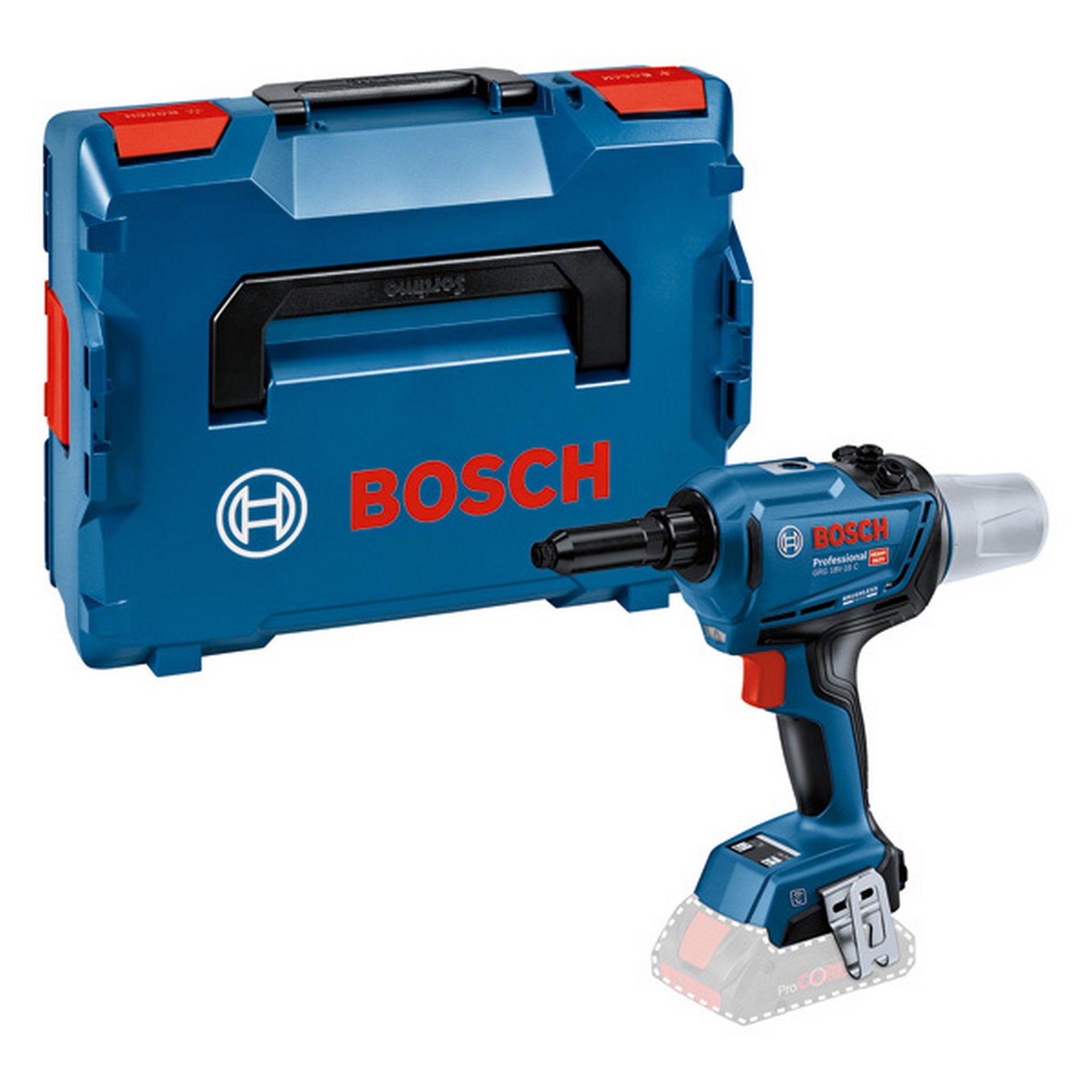 Bosch Akku-Nietpistole GRG 18V-16 C in L-BOXX #06019K5002