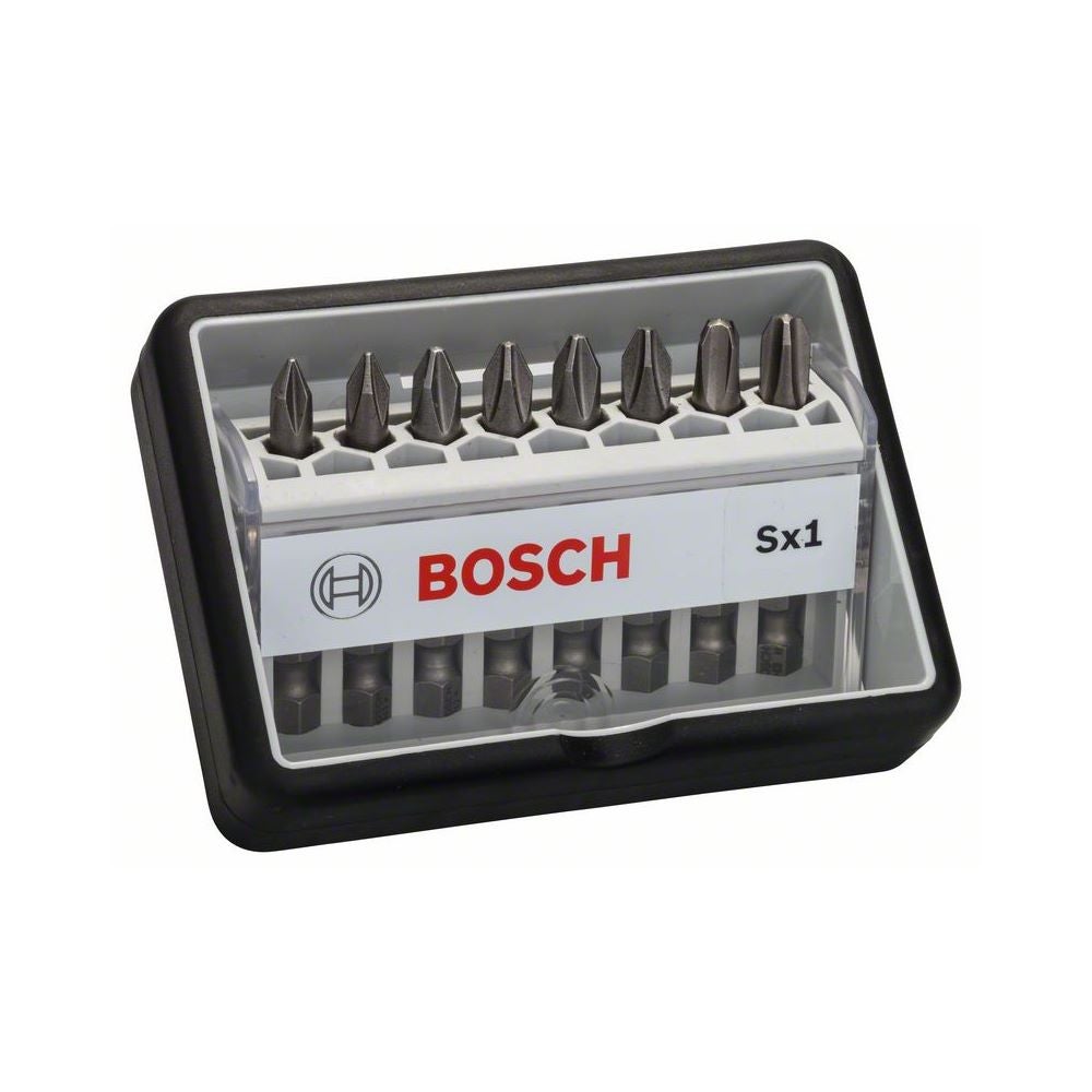Bosch 8-tlg. Schrauberbit-Set, Robust Line, Sx PH, Extra Hard-Ausführung #2607002556
