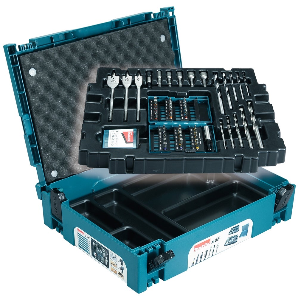 Makita 66 tlg. Bohrer- und Bitset #B-43044