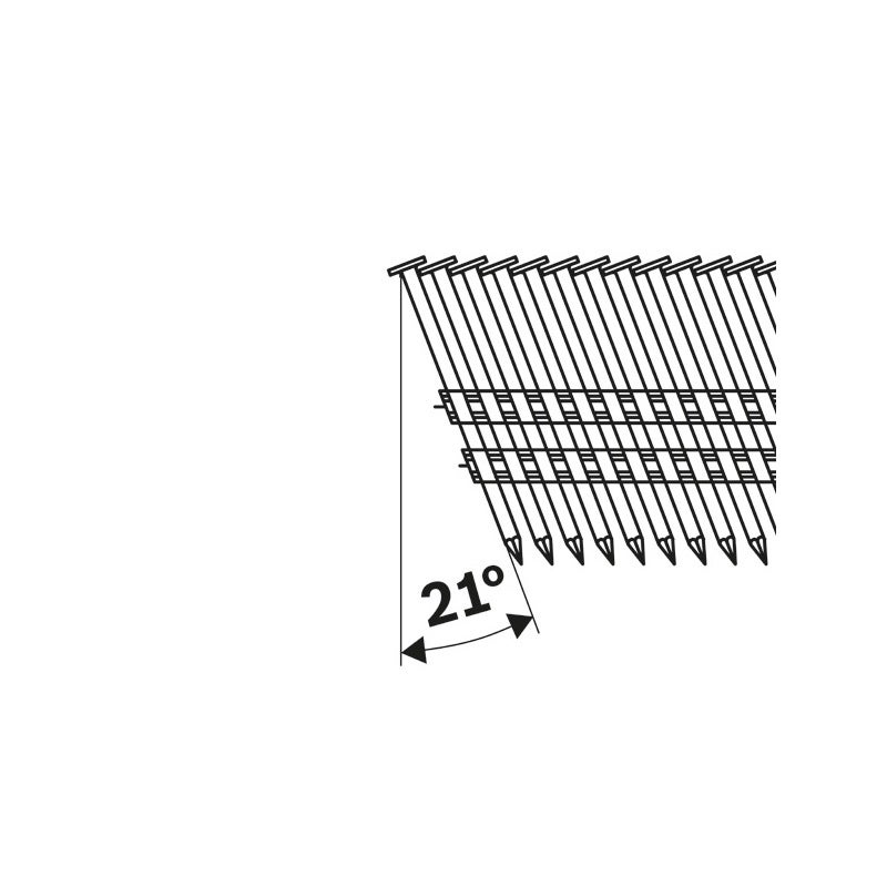Bosch PRO SN21FH RG, Streifennagel, 21° Vollkopf, 60RG #2608200036