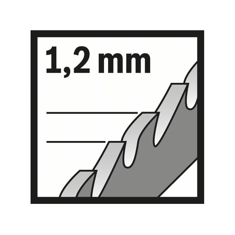 Bosch PRO Metal Pipes and Profiles T321AF Stichsägeblatt, 132 mm, 5-tlg. #2608636705