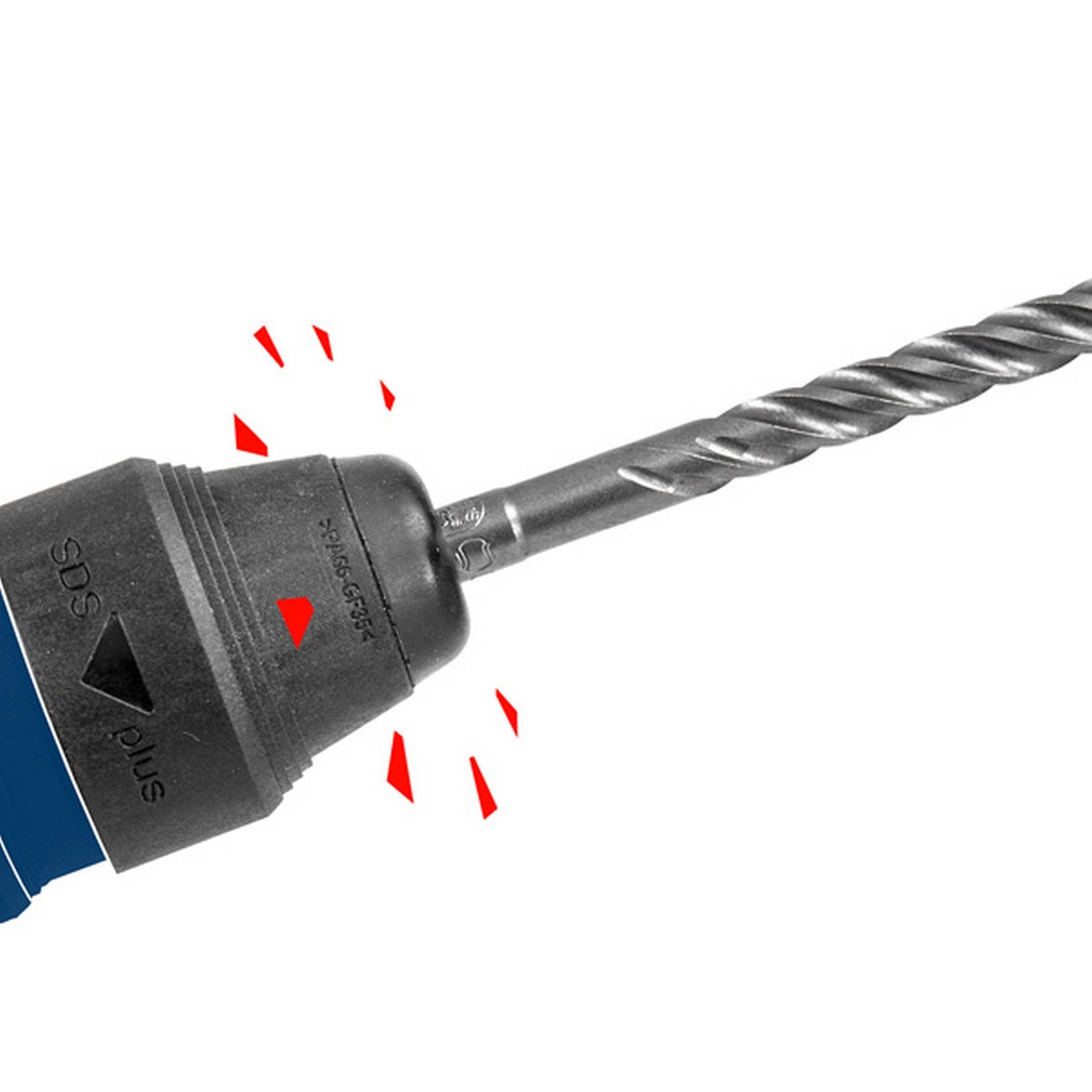 Bosch Universalhalter, mit SDS plus-Aufnahmeschaft, 1/4-Zoll, 79 mm, 14 mm #2607000207