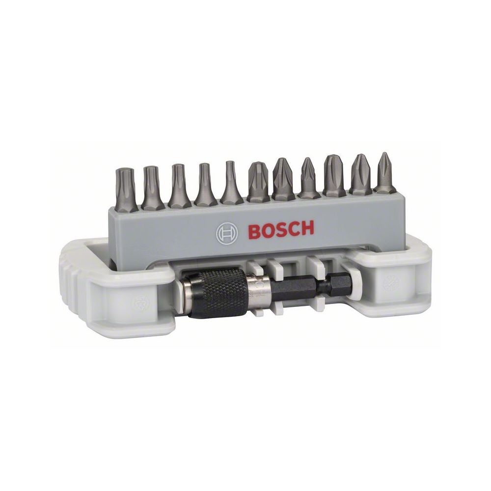 Bosch 11-tlg. Schrauberbit-Set inklusive Bithalter, PH, PZ, T, 25 mm #2608522129