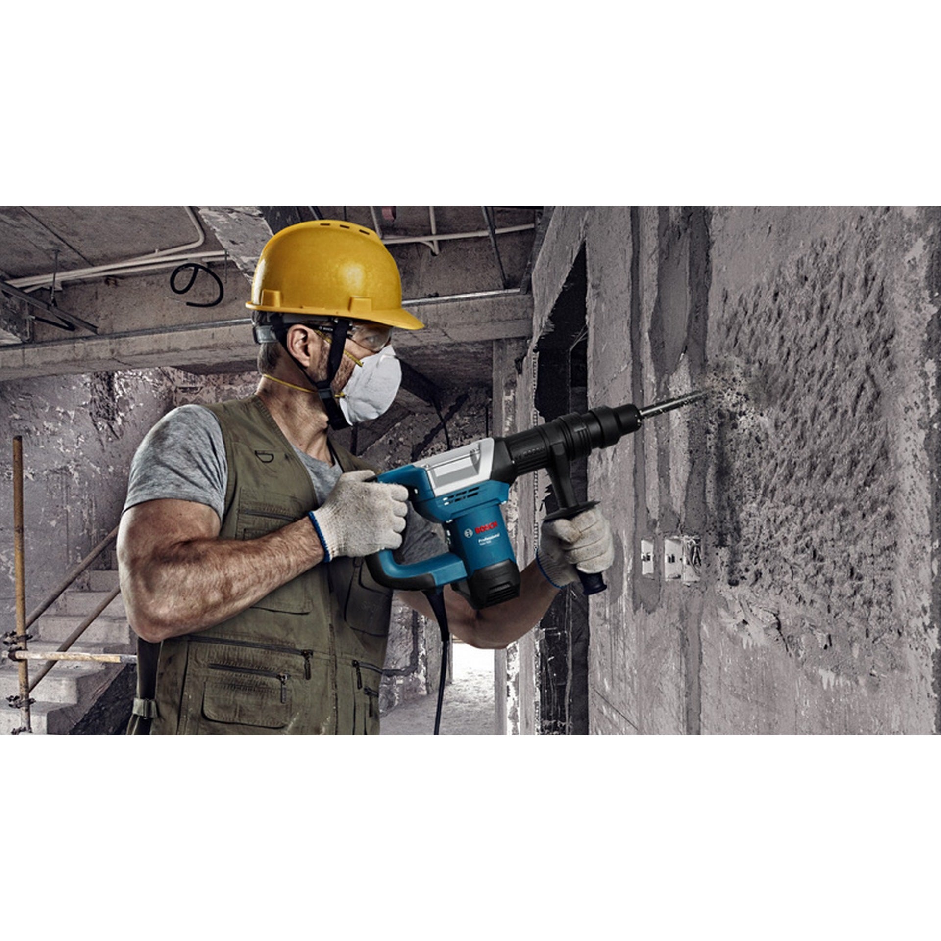 Bosch Schlaghammer mit SDS max GSH 5 #0611338700