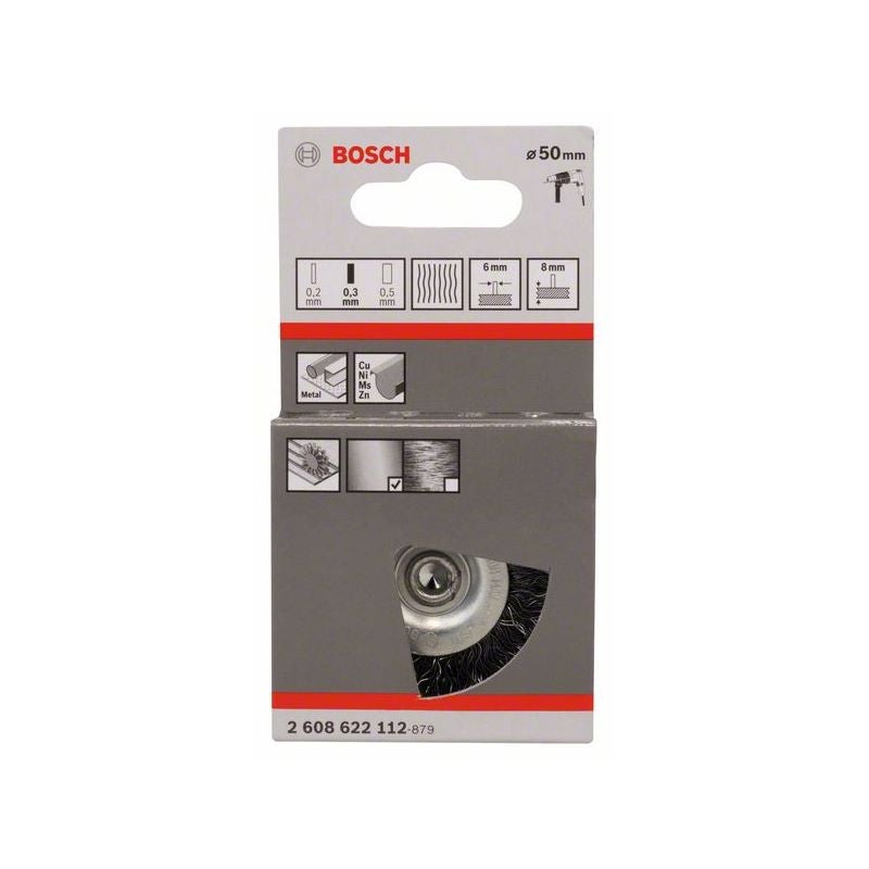 Bosch PRO Metal clean Scheibenbürste, gerader Schaft, 50 x 0,3 mm #2608622112