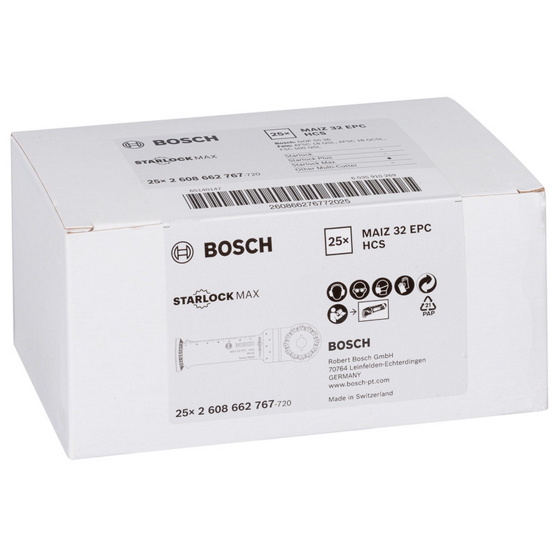 Bosch HCS Tauchsägeblatt MAIZ 32 EPC Wood, 80 x 32 mm #2608662767