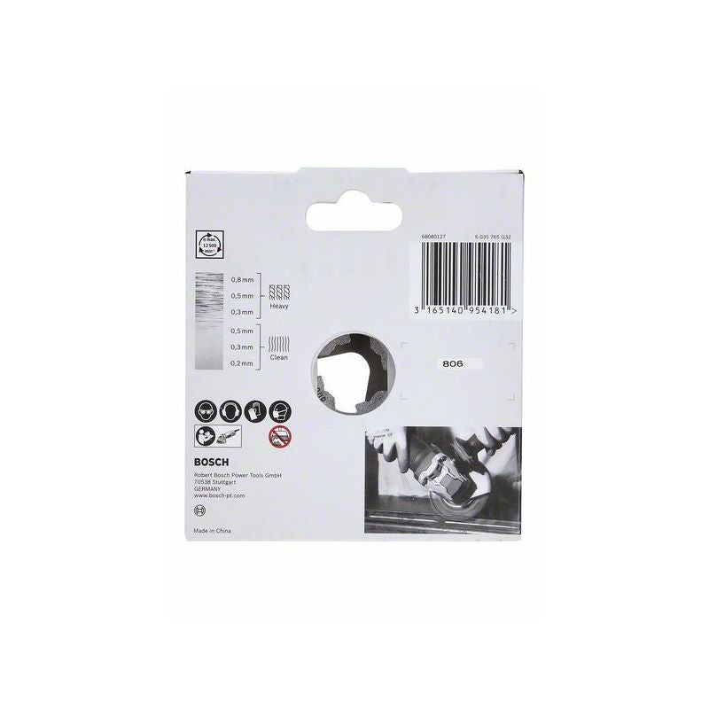 Bosch PRO Metal clean X-Lock Scheibenbürste, 115 x 0,3 mm #2608620732