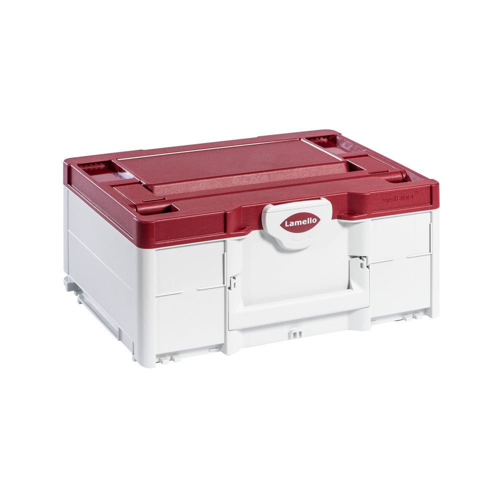 Lamello Systainer3 M 187, RAL 7035 lichtgrau, RAL 3004 purpurrot #331579