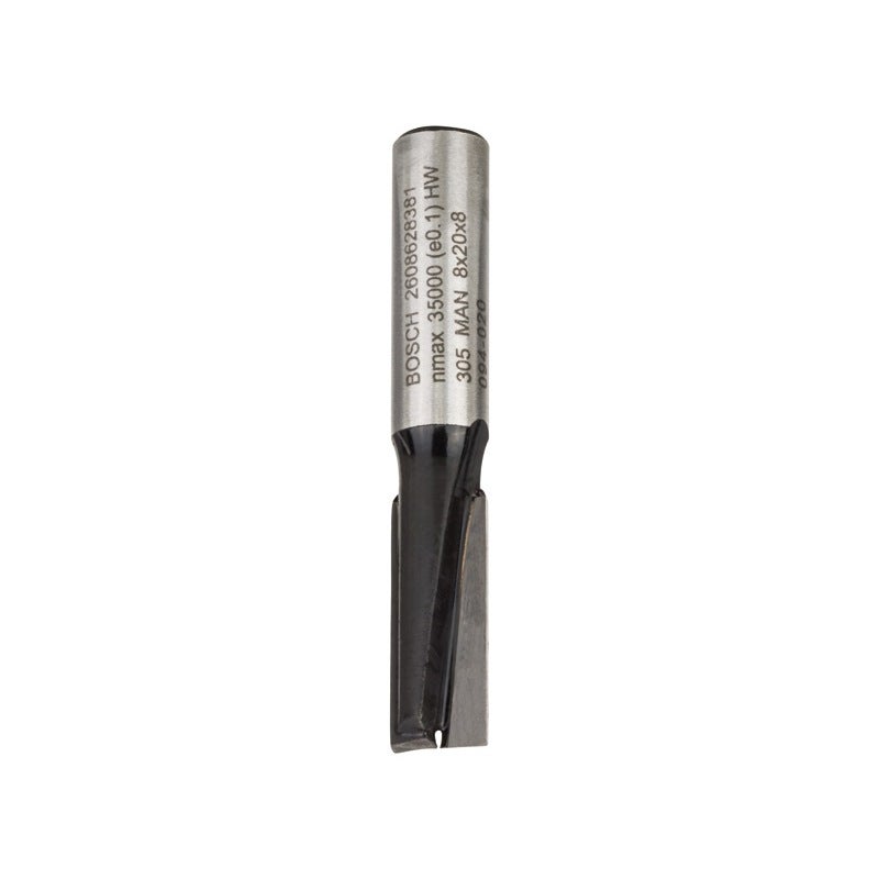 Bosch PRO Nutfräser, zweischneidig, D 8 mm, L 19,6 mm, S 8 mm #2608628381