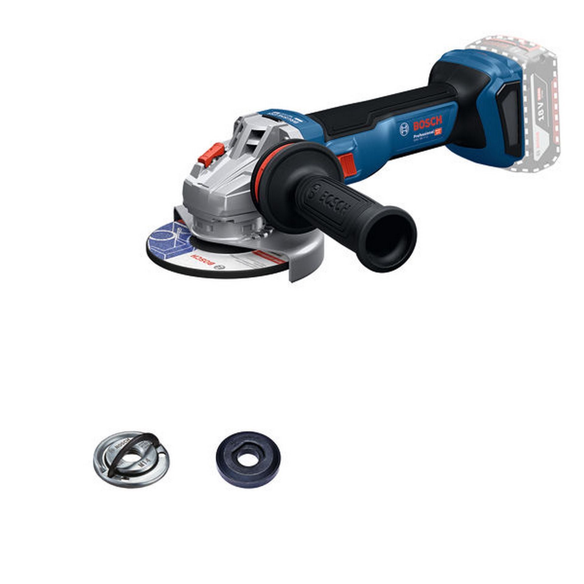 Bosch Akku-Winkelschleifer GWS 18V-11 S #06019N4000