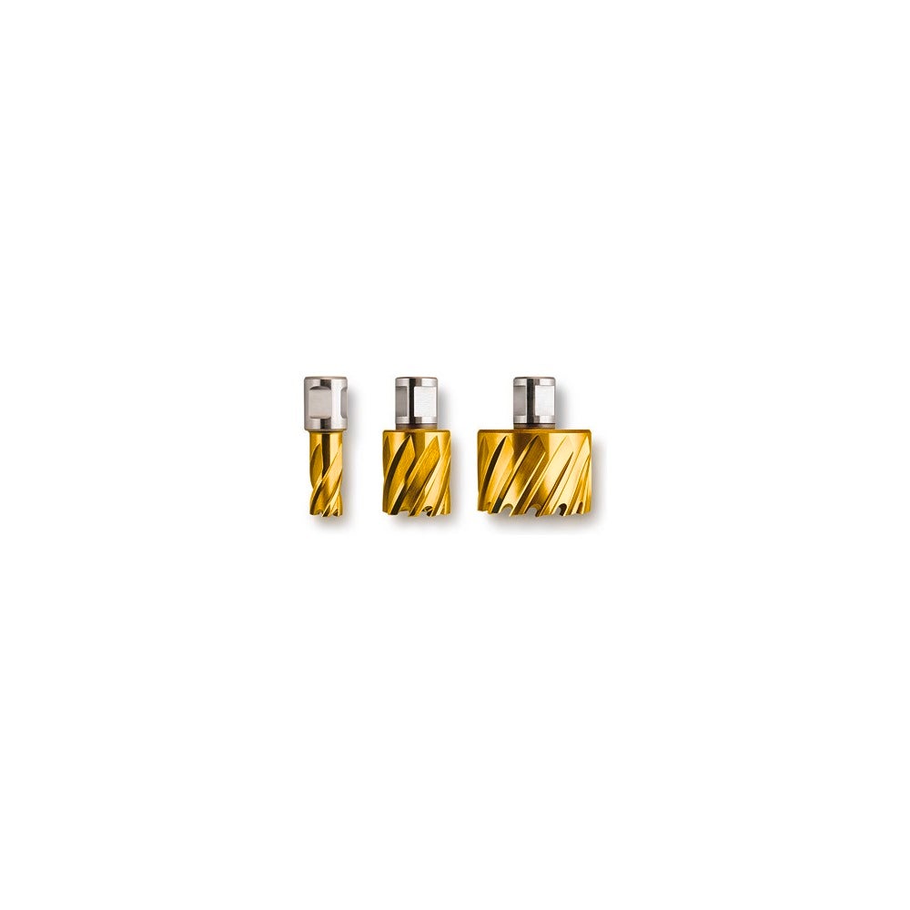 Fein HSS Dura 50 Kernbohrer mit 3/4 in Weldon-Aufnahme TiN 3/4inW D15x50 #63134150076