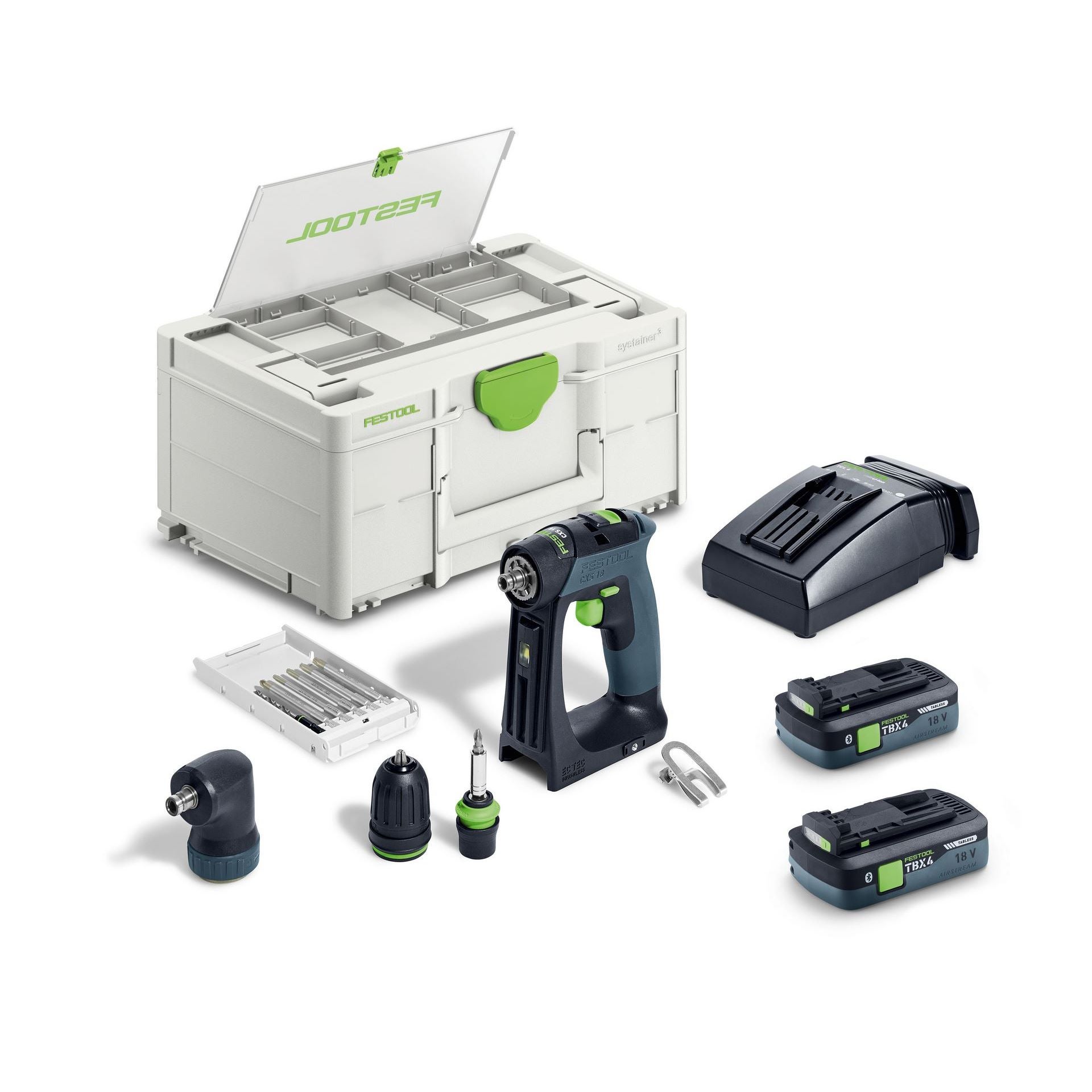 Festool Akku-Bohrschrauber CXS 18 TBX4,0 I-Set #579354