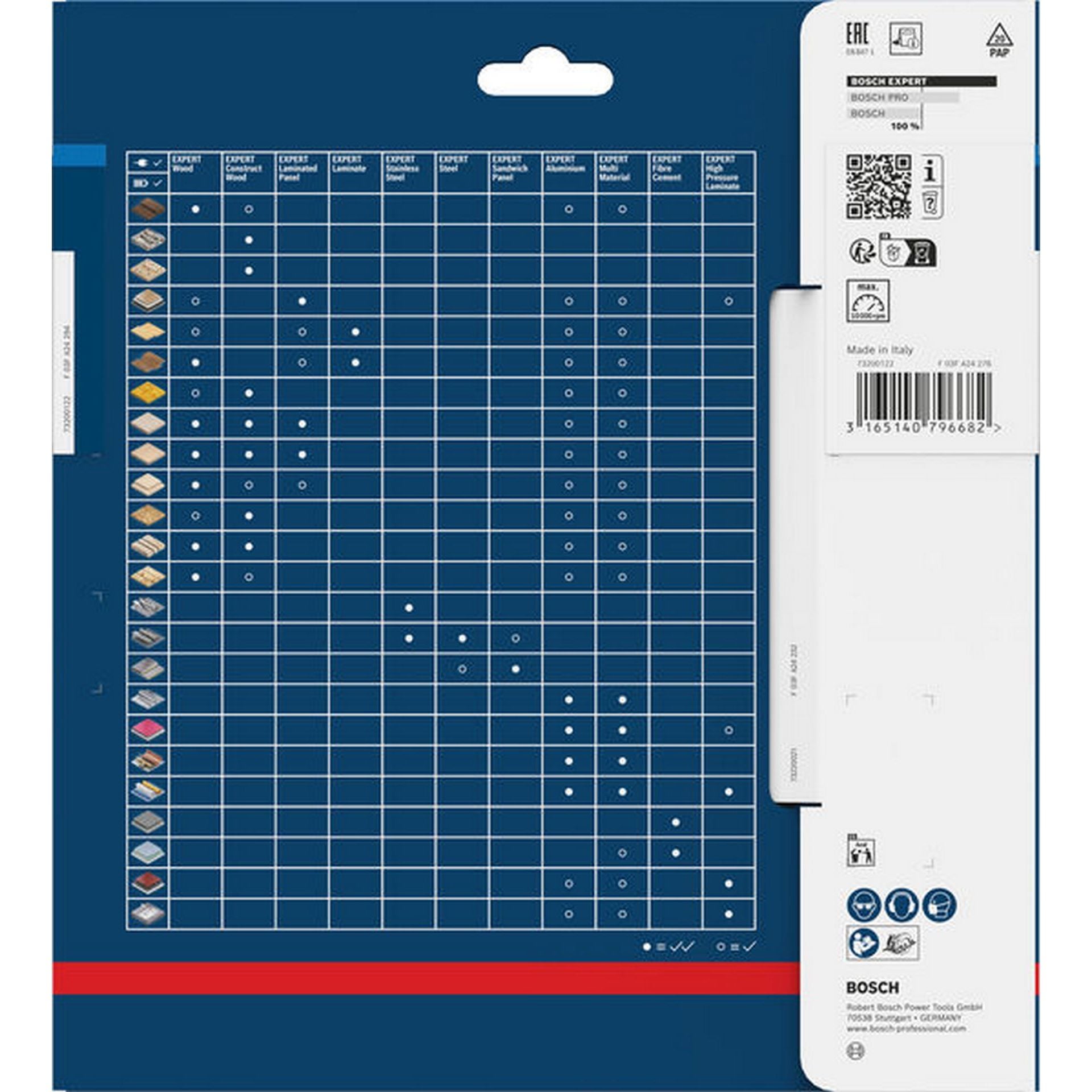 Bosch EXPERT Aluminium Kreissägeblatt, 190x2,6/1,6x30 mm, Z56 #2608644102