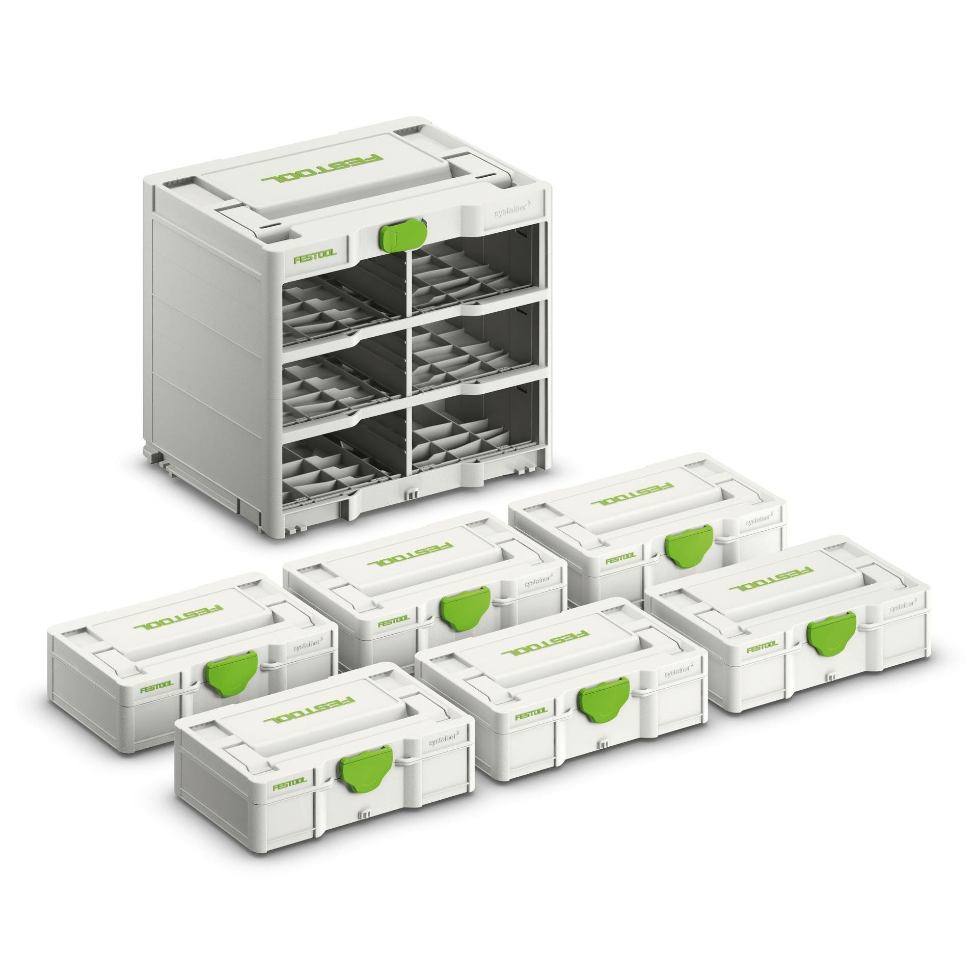 Festool Systainer³ Rack SYS3-RK/6 M 337-Set #577816