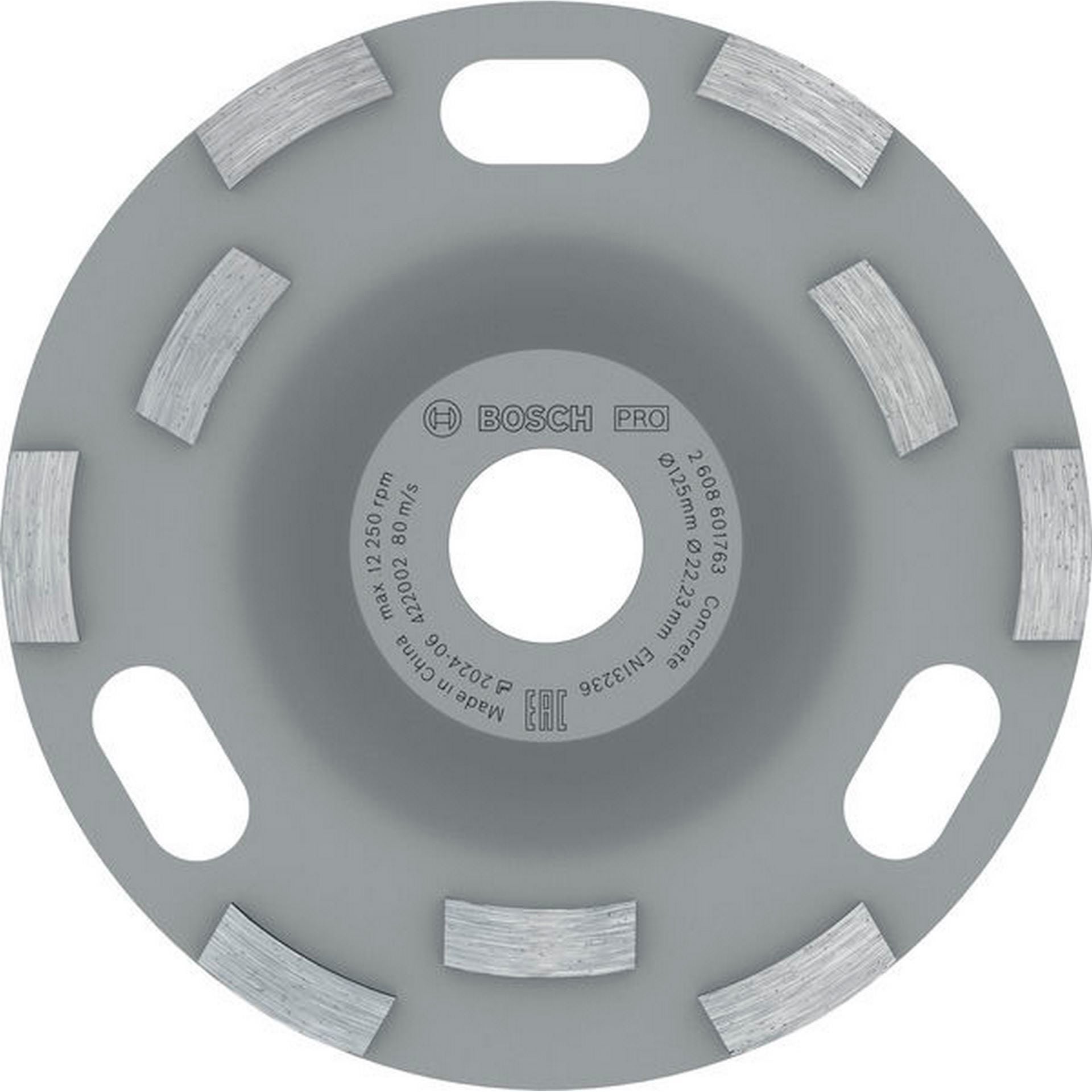 Bosch PRO Concrete Topfscheibe, 50 x 125 mm, 22,23 mm #2608601763