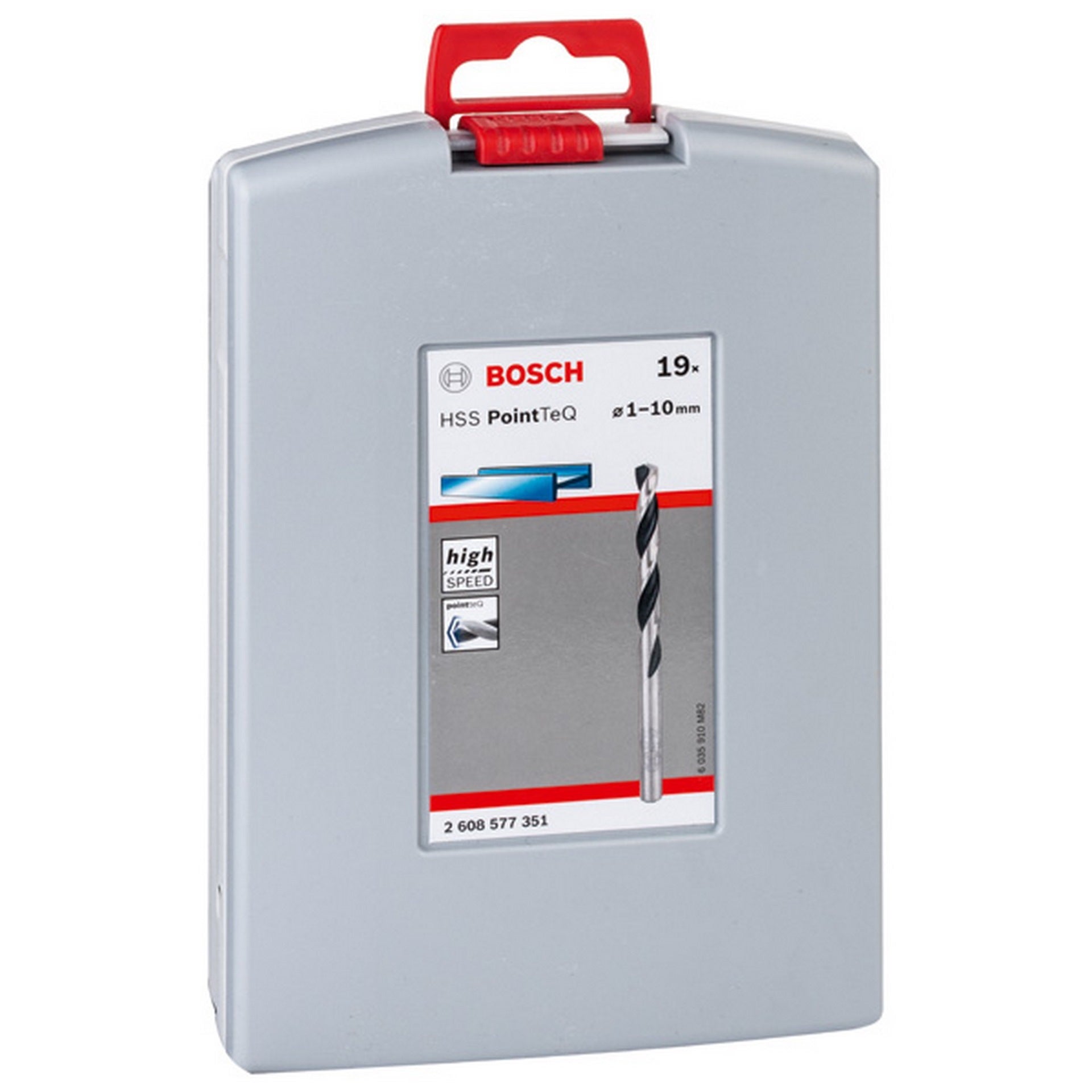 Bosch HSS-Spiralbohrer-Set PointTeQ, 19-tlg., ProBox, 1-10 mm #2608577351