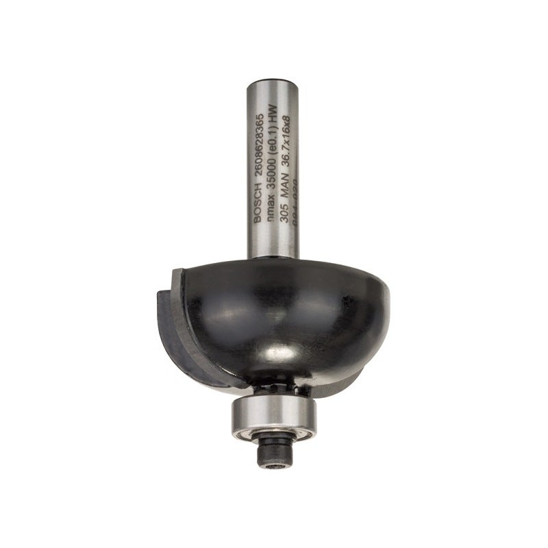 Bosch PRO Hohlkehlfräser, R 12 mm, S 8 mm #2608628365