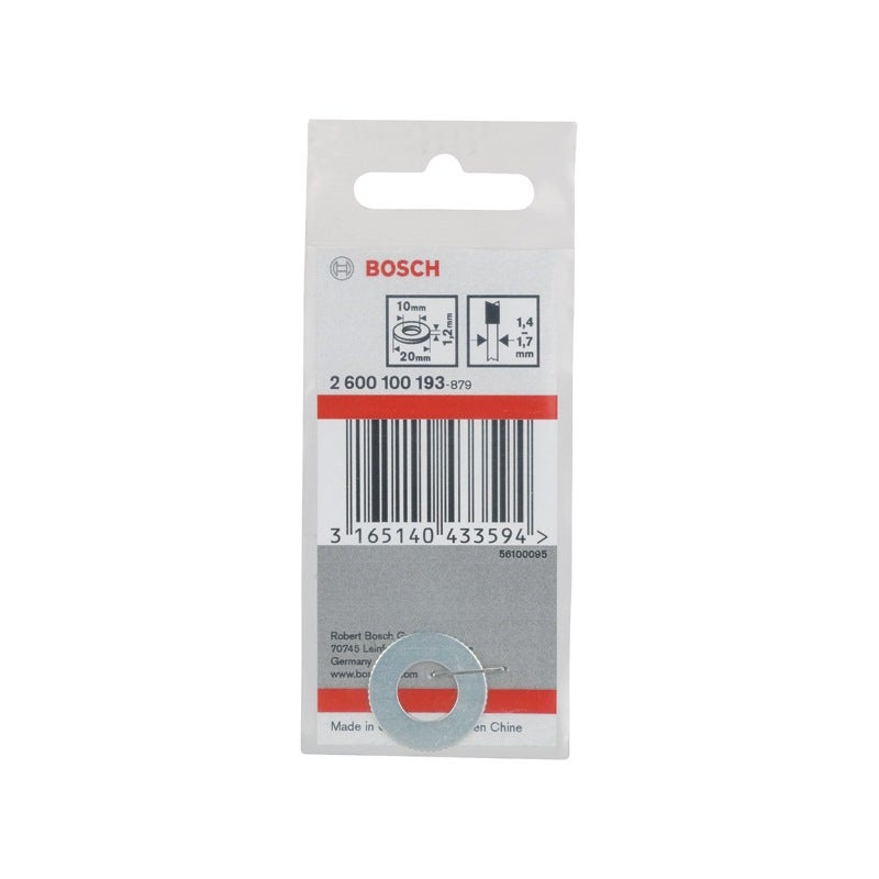 Bosch Reduzierring für PRO Kreissägeblatt, 20 x 1,2 x 10 mm #2600100193