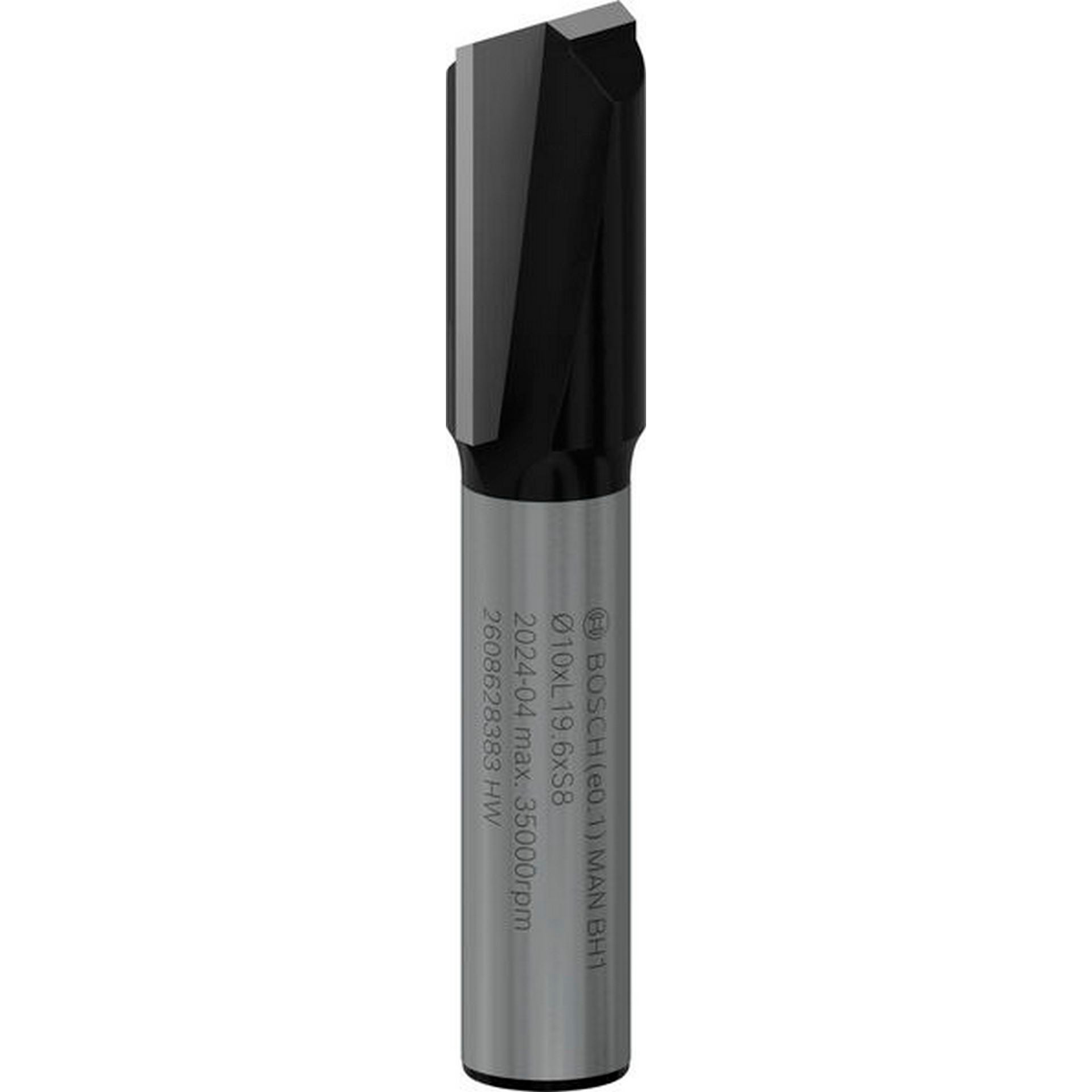 Bosch PRO Nutfräser, zweischneidig, D 10 mm, L 19,6 mm, S 8 mm #2608628383