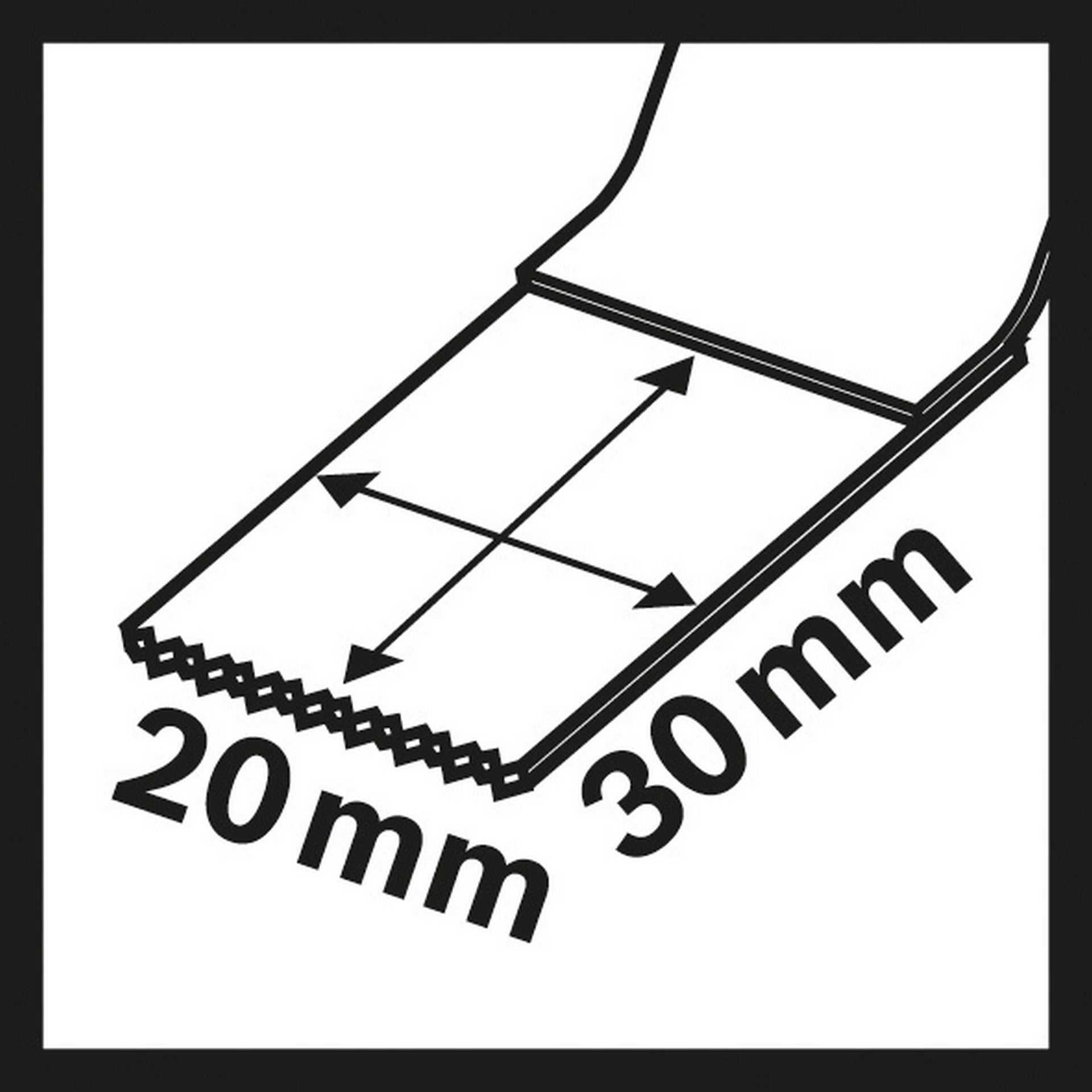 Bosch BIM Tauchsägeblatt AIZ 20 AB, Wood and Metal, 30 x 20 mm, 5er-Pack #2608661628