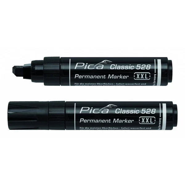 Pica Permanentmarker 4-12mm, Keilspitze, schwarz #528/46