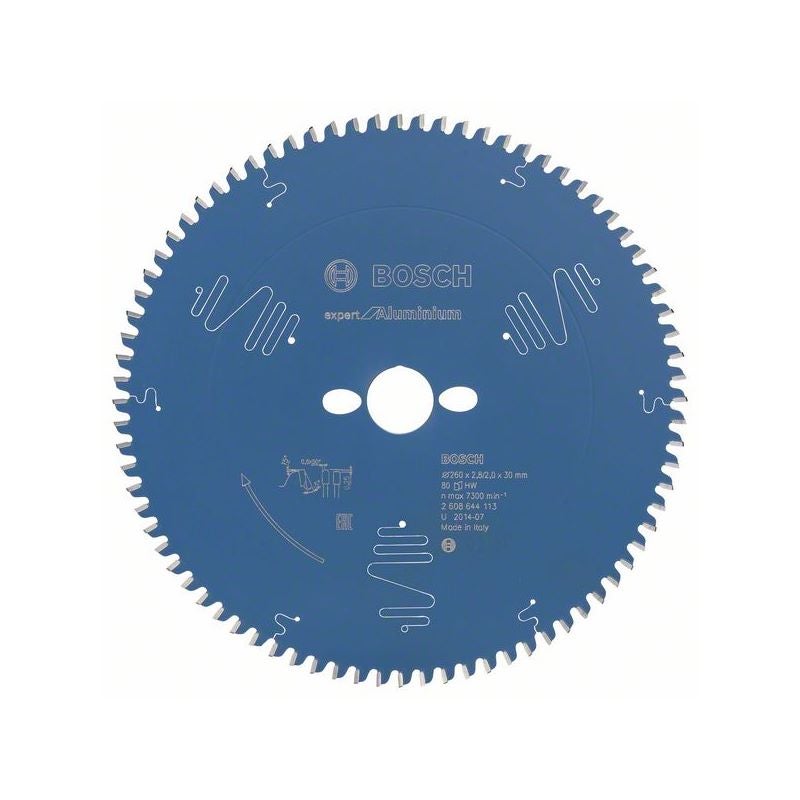 Bosch Kreissägeblatt Expert for Aluminium, B 260 x 30, Z80 #2608644113